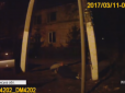 Пикою в землю, кайданки за спиною: Про погоню та затримання п’яного поліцейського у Луцьку (відео)