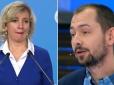 Український журналіст яскраво потролив речницю МЗС РФ через російську мову (відео)