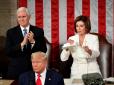 Трамп не потиснув руку своїй опонентці в Конгресі, вона у відповідь теж публічно 
